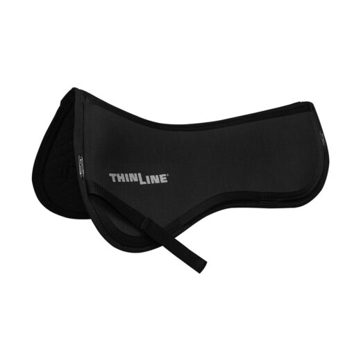 Black ThinLine Trifecta Cotton Half Pad